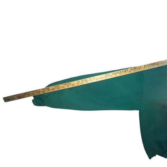 Vintage Disney world Mickey Mouse embossed embroidered green sweatshirt small - Picture 7 of 7